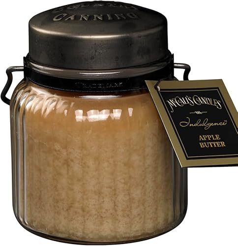 Vista 152 de McCall's Candles Manzanas y calabazas Vela perfumada de 18 onzas Colección Indulgence Doble mecha Tarro ranurado Vertido en Estados