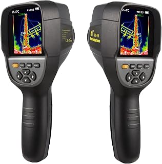Câmera termográfica Detecção de vazamento de água da câmera termográfica infravermelha Ht-19 Detector de vazamento de aquecimento de piso de alta precisão e alta resolução com tela LCD
