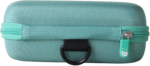 Vista 36 de Hermitshell Funda de viaje para impresora de bolsillo Phomemo M02 / Phomemo M02 Pro/Phomemo M02S (negro exterior + interior azul claro)