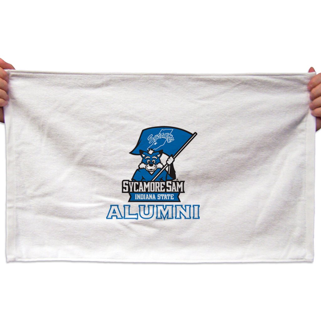 VictoryStore Towels - Indiana State University Rally Towel, Alumni, Set of 3