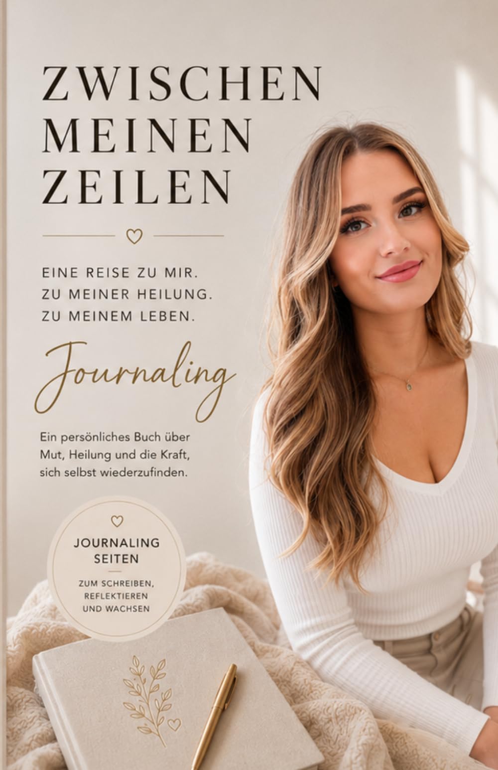 Zwischen meinen Zeilen: Journaling für mehr Selbstreflexion, Heilung, Selbstliebe und innere Stärke - Mit persönlichen Geschichten, 99 Reflexionsfragen und Platz für deine Gedanken