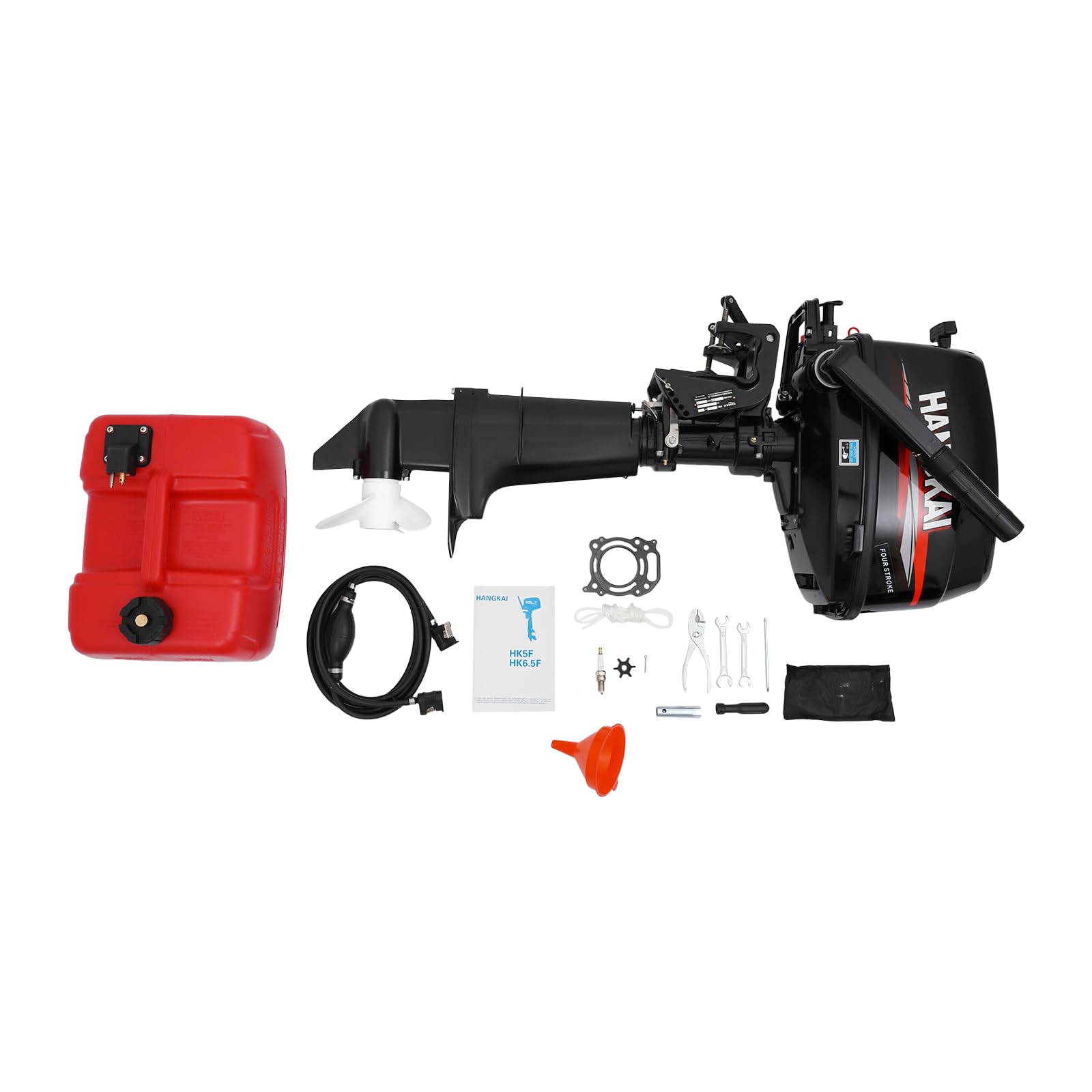 Motores fueraborda para barcos 6.5 HP 4 tiempos para bote inflable