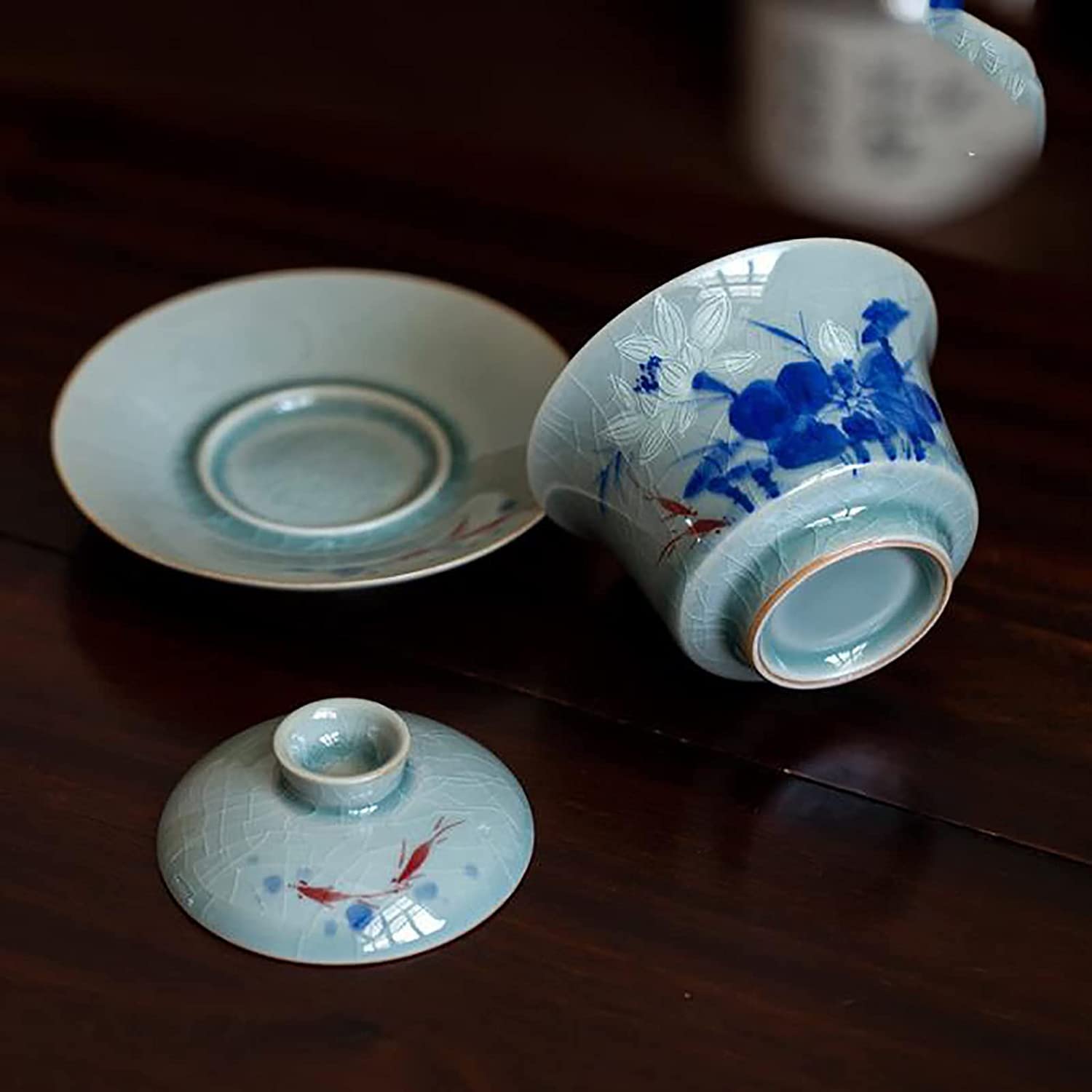 Tasse à thé, Bols, bol à thé classique en porcelaine, poterie ancienne rétro
