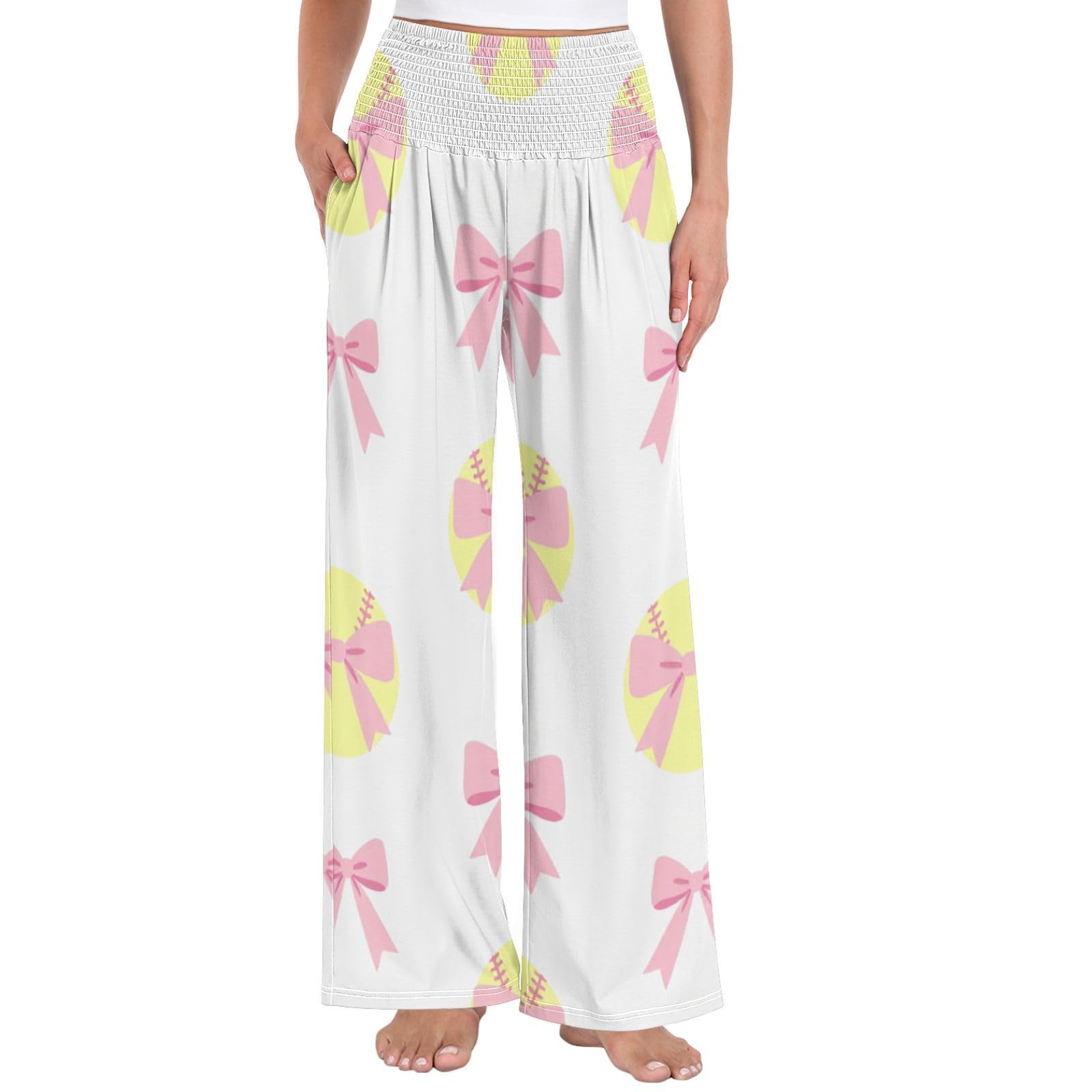 Blush Softballs - Pantalones ligeros para mujer, pantalones de yoga y verano