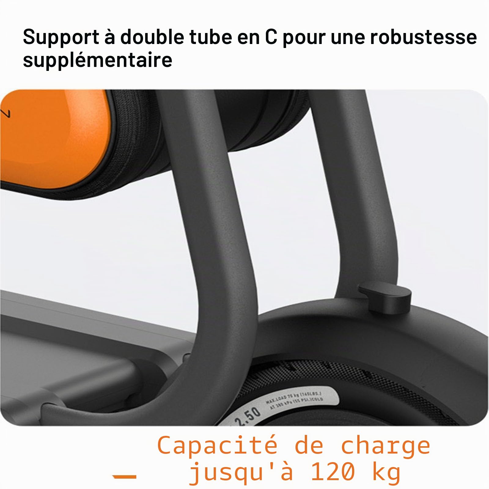 Selle de siège de Scooter électrique, pour Segway Ninebot F20 F25 F30 F40, siège de Selle de Scooter électrique Confortable Absorbant Les Chocs, siège de Selle Universel