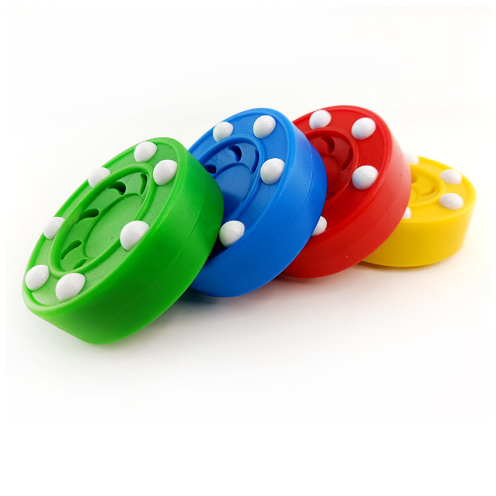 PUCK HOCKEY, PUCK HOCKEY interno - Street Hockey Balls - Attrezzatura da allenamento sportivo multifunzionale Equipaggiamento a prova di interni a base di interni per interni ed esterni