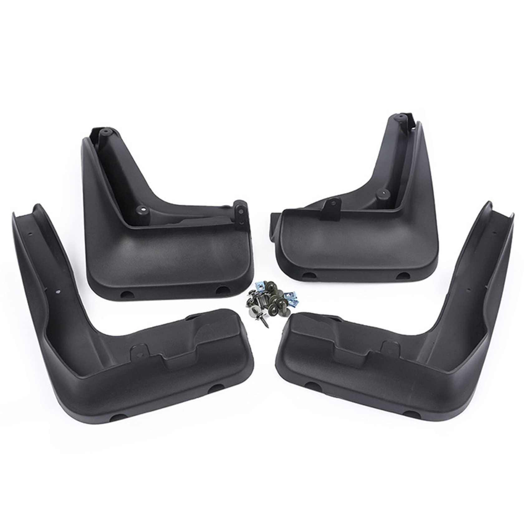 Paraspruzzi Auto Parafanghi Guardia Kit per B-MW 3 Series F30 F35 2013-2019, Anteriore Posteriore Parafango Set Protezione Car Accessorio Protettivo Decorativo con vite, 4 Pezzi