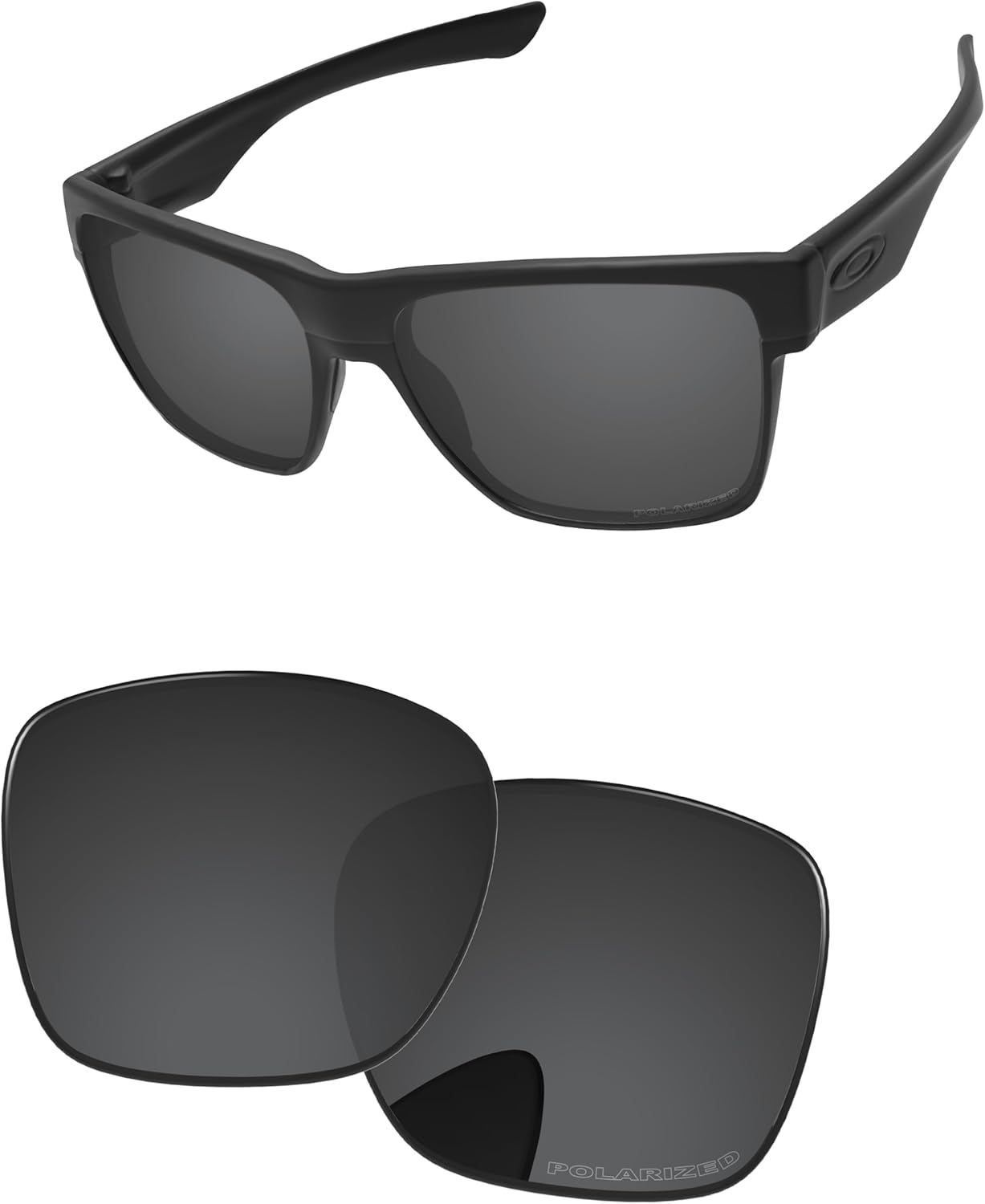 Replacement Lenses for Oakley TwoFace XL OO9350 58mm Sunglass - Precision Fit, UV Block & Impact Resistant