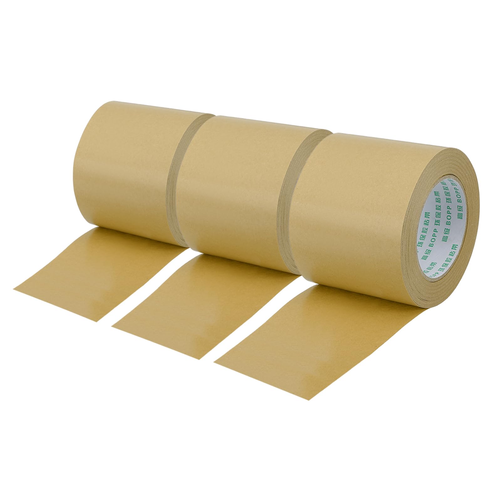 PATIKIL 3.9" x 55 Yards Brown Packing Tape