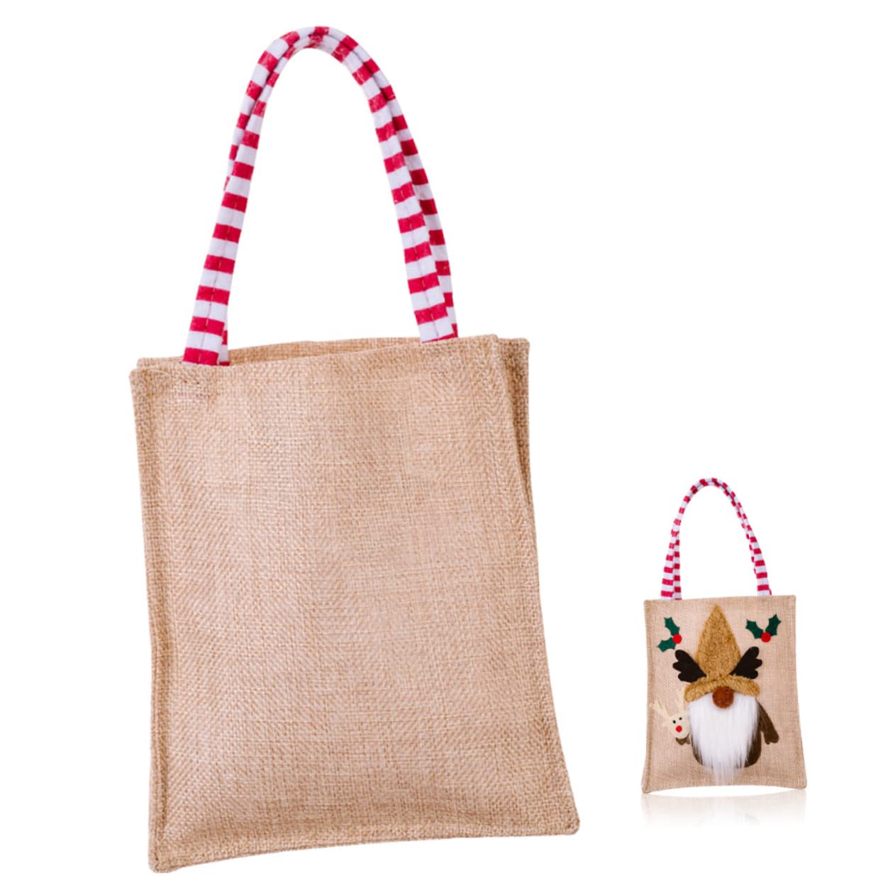 Bolsas de Navidad de lona para niños PRETYZOOM, bolsos infantiles para regalos a granel