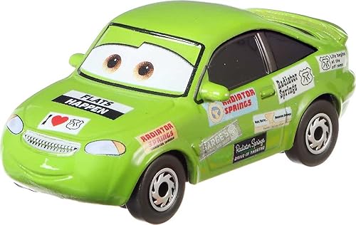 Disney y Pixar Cars - Vehículos de personajes fundidos a presión, miniatura, juguetes coleccionables de autos de carreras basados en películas de