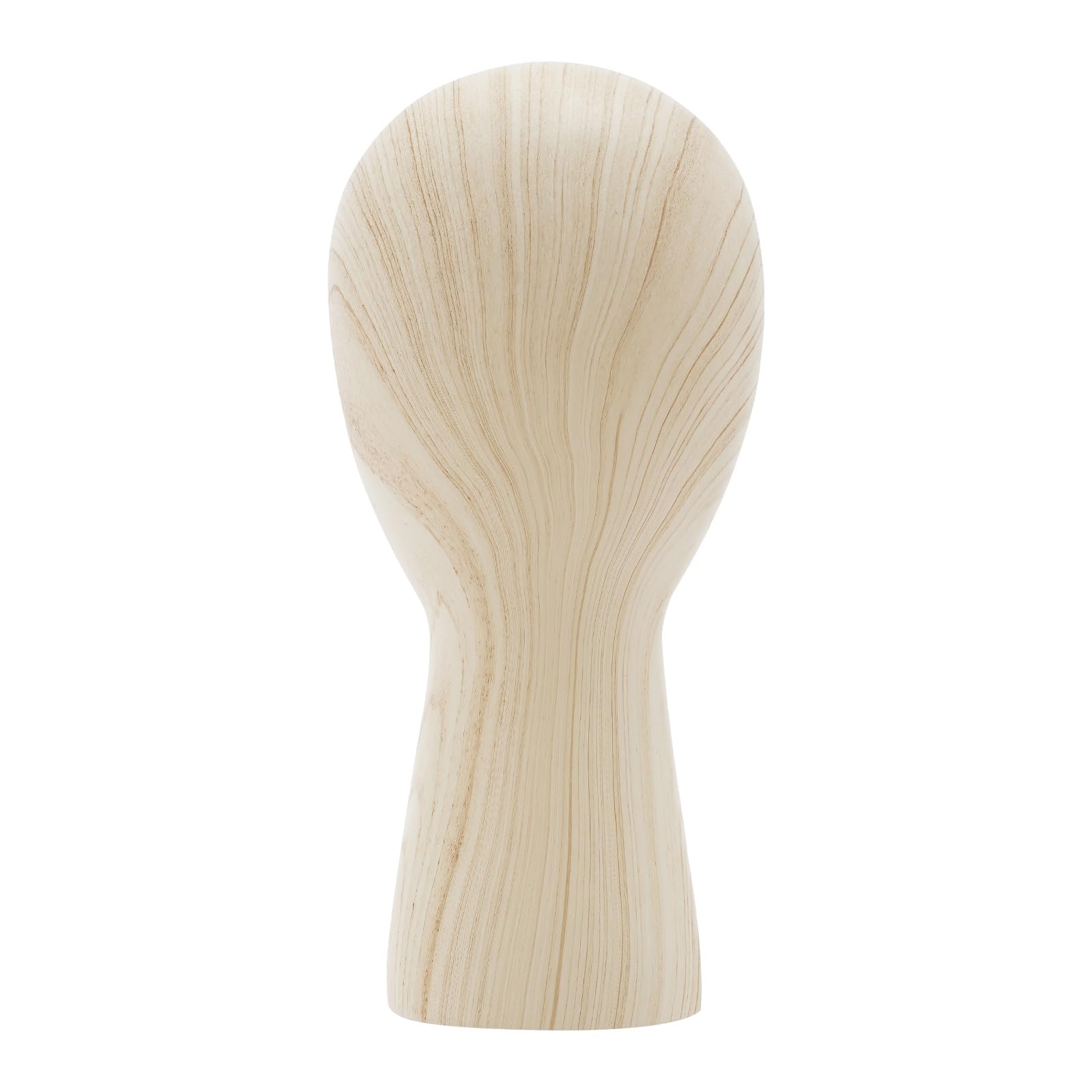 Supporto per parrucca e cappello beige con testa di manichino, testa di manichino, per negozi, parrucchieri, negozi di cappelli, 32 cm
