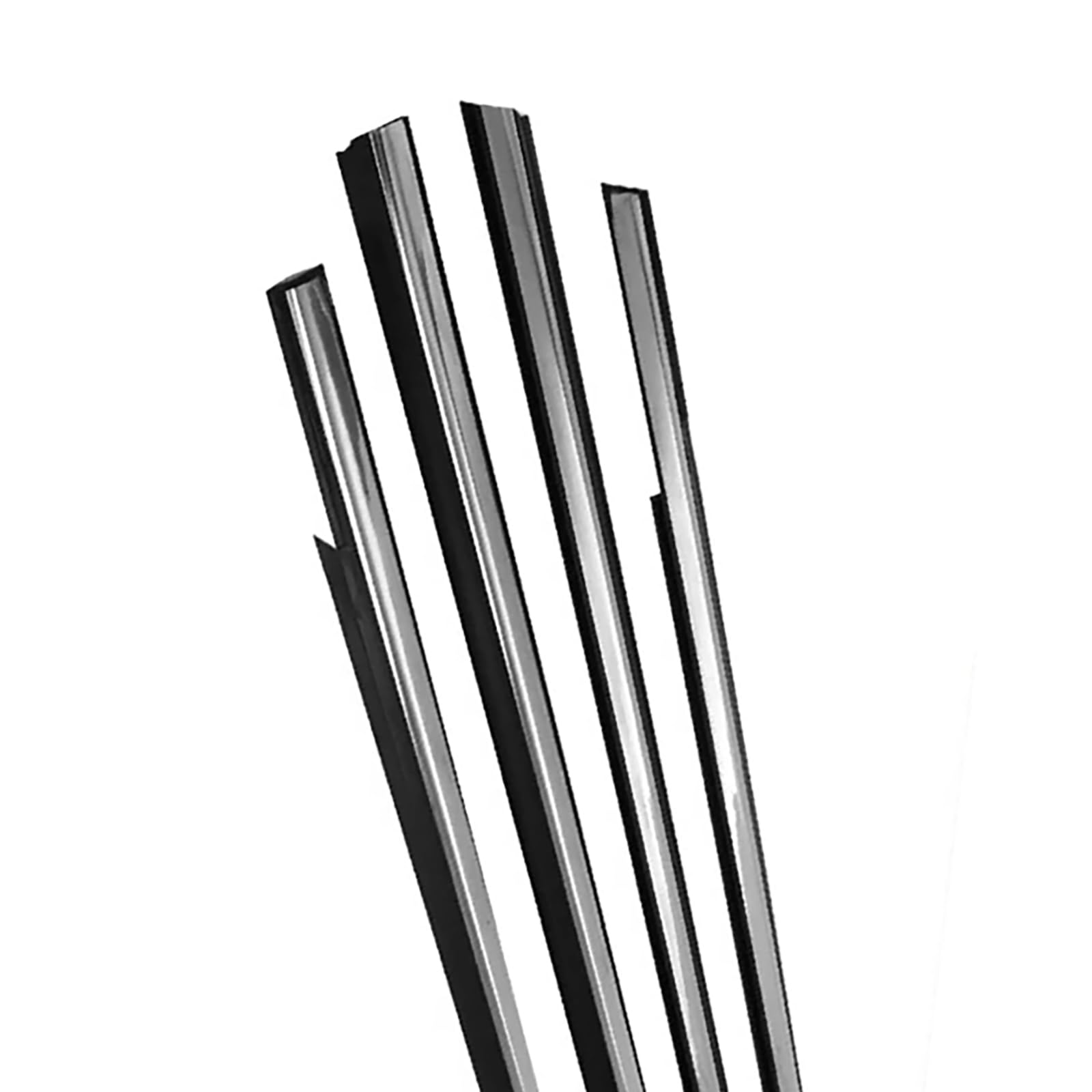 Trim Stripes Bandes Adhésives Bande météo pour fenêtre 301 2013 – 2017, bande de pression étanche, bandes d'étanchéité, 4 pièces