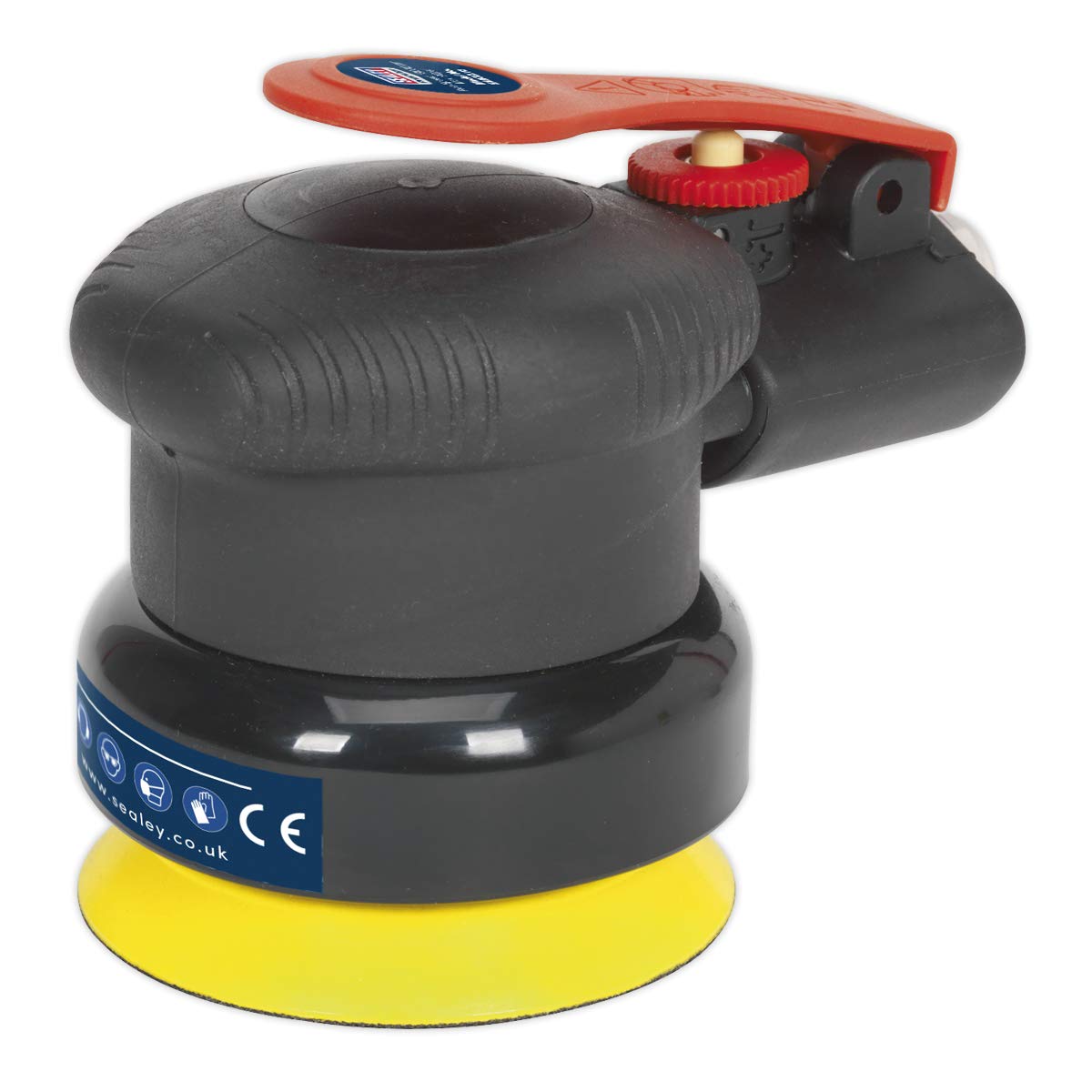 Sealey SA802 Air Palm Orbital Sander Ø75mm