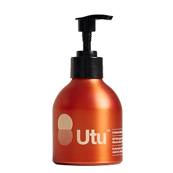 UTU - SPF30 Daily Moisturizing Mineral Body Sunscreen | Hyaluronic Acid, Aloe Vera, Jojoba Oil | Reef Safe, Cruelty-Free, Vegan, Gluten-Free, Soy-Free, Fragrance-Free 5.5 oz