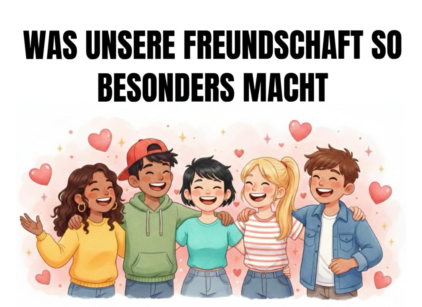 Was unsere Freundschaft so besonders macht: Ein persönliches Ausfüllbuch für deine Freundin oder deinen Freund – 50 berührende Sätze zum Vervollständigen (Wie liebe ich...)