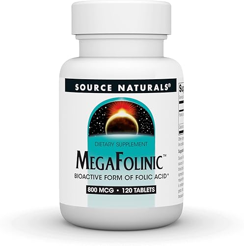 Vista 6 de Source Naturals MegaFolinic 800mcg - 60 Tabletas