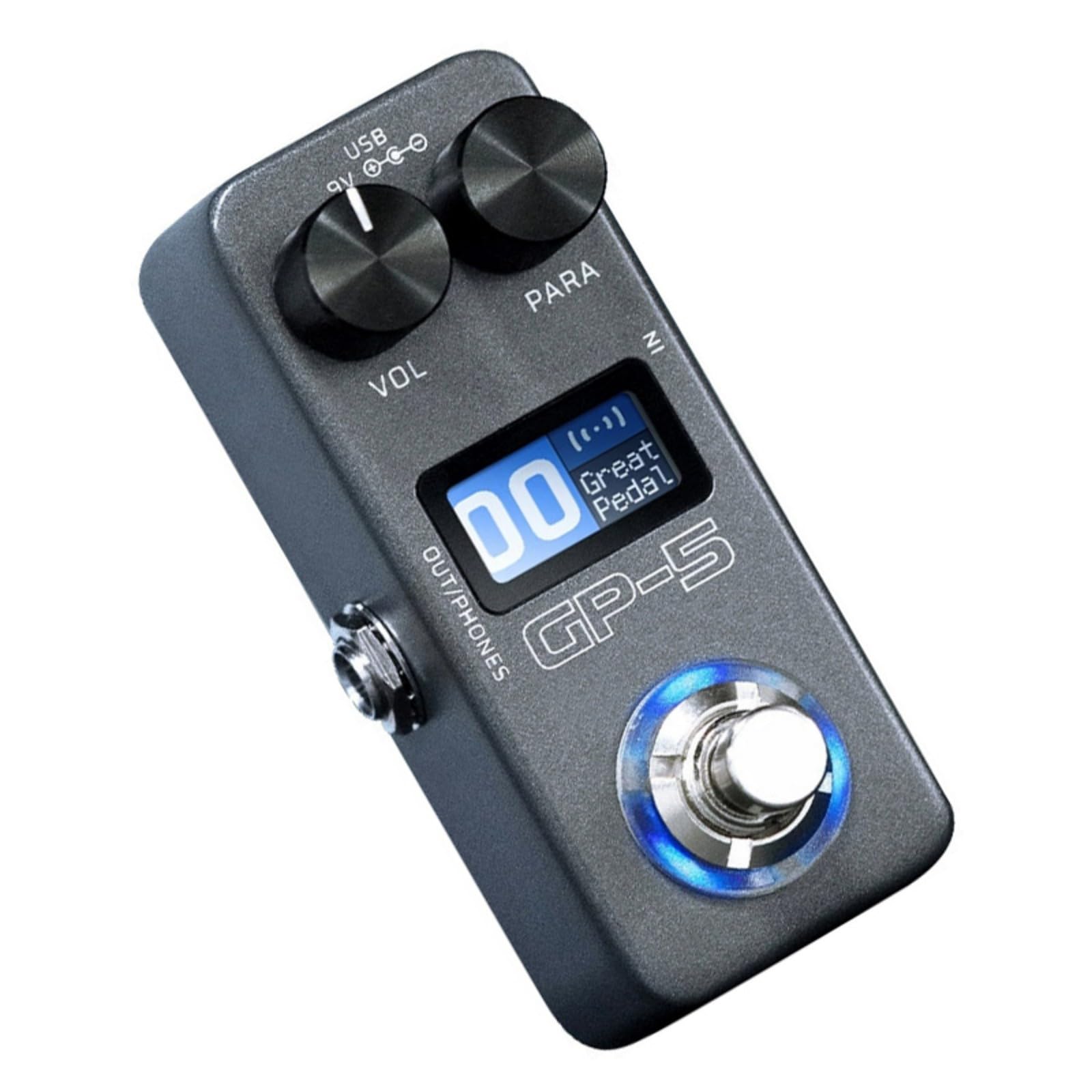 Comprehensive Guitar Processor With 50 Adjustable Presets And Two-Channel Processing Studio Pedal