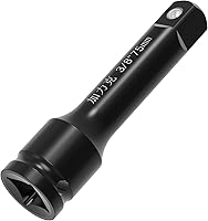 Vista 12 de Barra de extensión de impacto de 1 pulgada con pasador de bloqueo de 10 pulgadas, extensión de enchufe de impacto, acero CR-MO