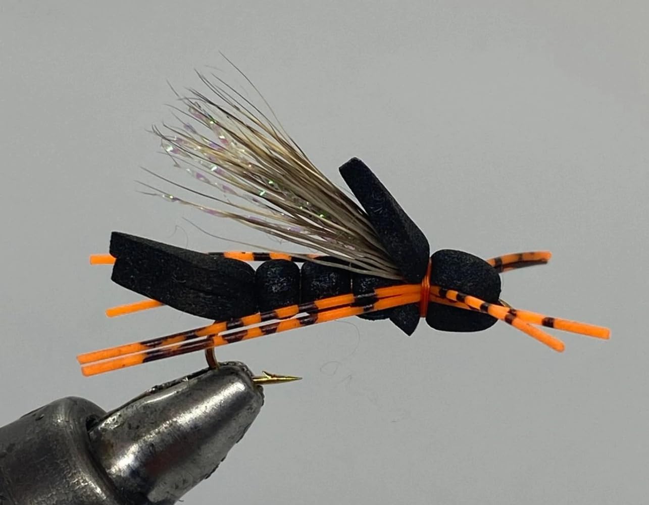 One Dozen (12) - Bullethead Foam Cicada - Dry Fly