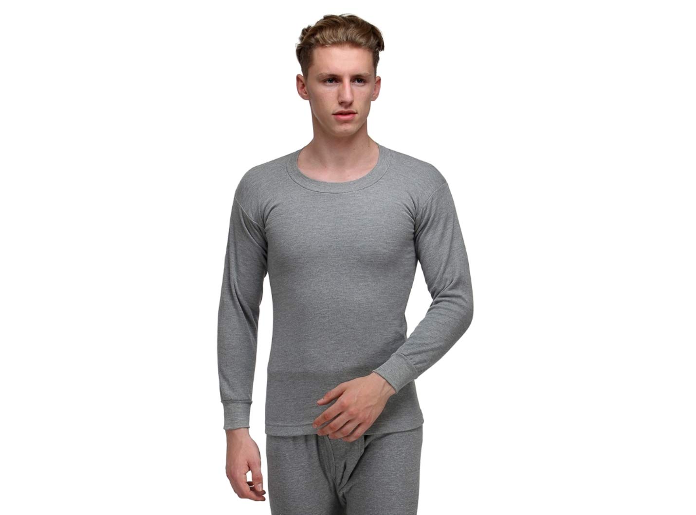 Men's Round Neck Full Sleeves Thermal Top-image-40