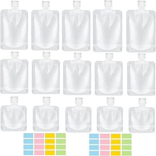 17 Pack Travel Pouches for Toiletries,TSA Approved,Travel Size Portable ...