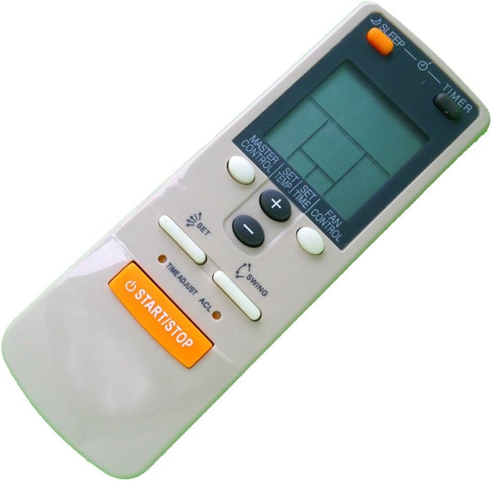 Generic Replacement Air Conditioner Remote Control for Fujitsu Ar-jw1 Ar-jw11 Ar-jw13 Ar-jw17 Ar-jw19 Ar-jw2 Ar-jw27 Ar-jw28 Ar-jw30 Ar-jw31