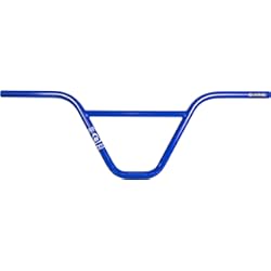 Manillar Bmx Barato Manillar de la serie Eastern Bikes Atom, construcción 100% en Cromoly ligero (Azul Brillante, 10")