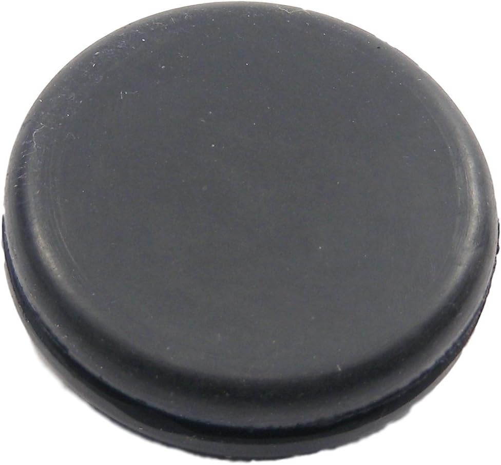 Rubber Hole Plug 1" for Diameter Hole & 1/16" Panel Thickness (2 Pack)