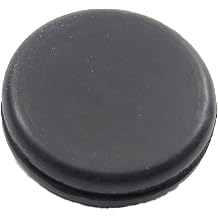 Rubber Hole Plug 1" for Diameter Hole & 1/16" Panel Thickness 2 Pack