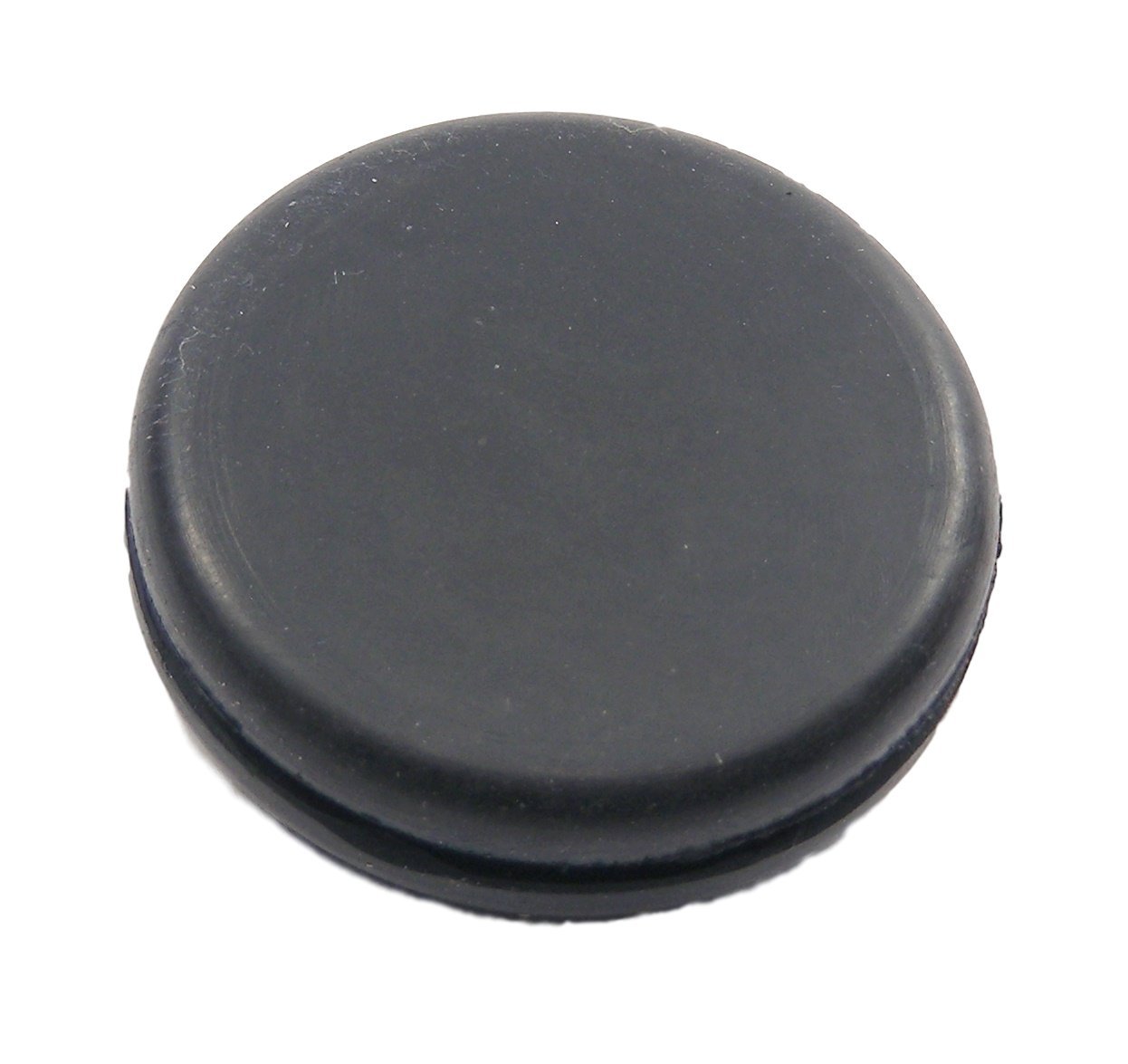 Rubber Plug - Fits 1" Opening in 1/16" Thick Panel -"Grommet Without A Hole" - Solid Flush Plug - Seals Opening in Metal Panels - Provides Finished Appearance on Both Sides of Panel (50)