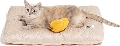 Miniatura 10 de FUNNY FUZZY Cama lavable para perros tamaño XL para perros extragrandes, tapete plano reversible de felpa para perro, almohadas, suave y cómoda,