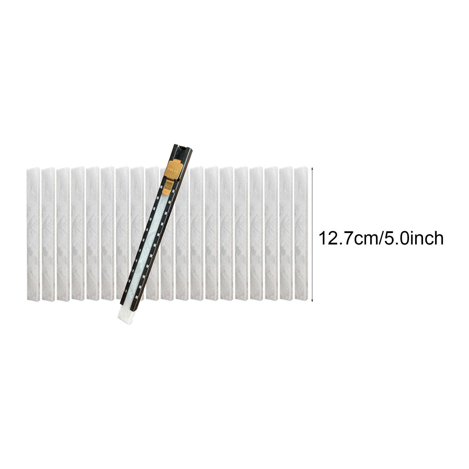 40 Teiliges Set Speckstein Minen für Markierstifte, Flachstifte, Hitzebeständig, für Schweißzubehör, Geeignet für Professionelle Metallbearbeitung in, 1 Halter, 20 Nachfüllpackungen