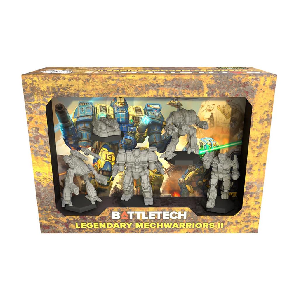 Catalyst Game Labs BattleTech | Miniatures | Legendary Pilots Pack II | Expansion | Miniature Game Ages 14+ | Giochi