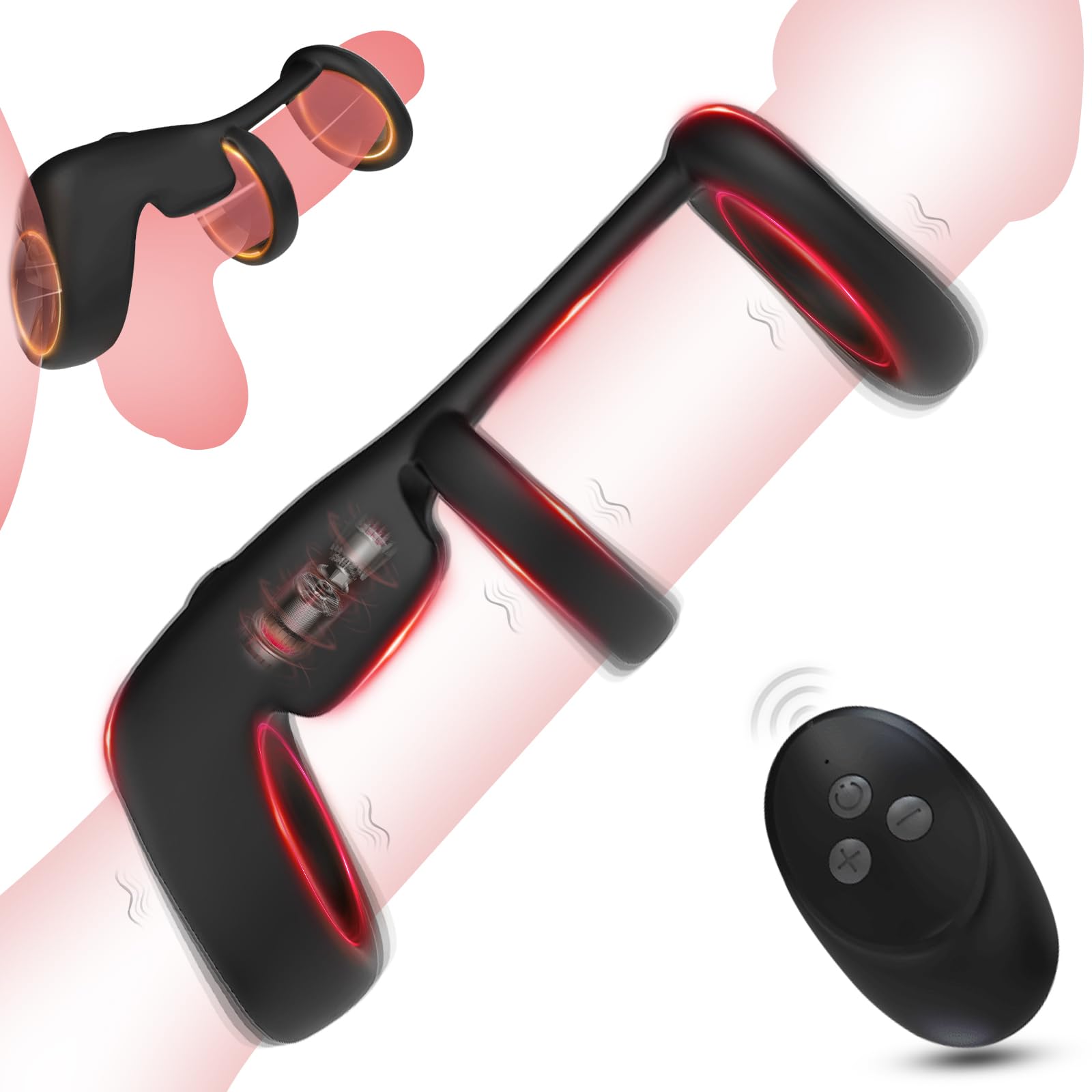 Penisring Vibrator mit Fernbedienung & 10 Modi,Penis Vibrator für Männer &  G Punkt Vibration für Frauen,Cockringe Extrem Silikon Penisringe Hodenringe  Cockring,Sexspielzeug für Paare Extrem Sex (A) : Amazon.de: Drogerie &  Körperpflege