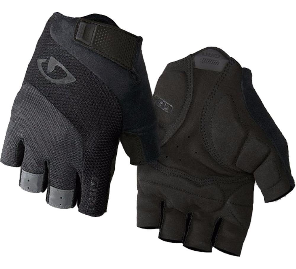 (2 packs )Giro Bravo Gel Men's Road Cycling Gloves - Blue Jewel/Black (2017)