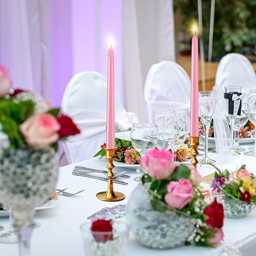 Miniatura 2 de Velas cónicas sin perfume de 10 pulgadas para romántico, 12 velas delgadas de 78 pulgadas para cena, fiesta, decoración del hogar y emergencia