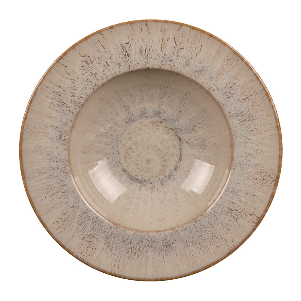 TABLE PASSION - Assiettes à pâtes Akaris 27 cm (lot de 6)