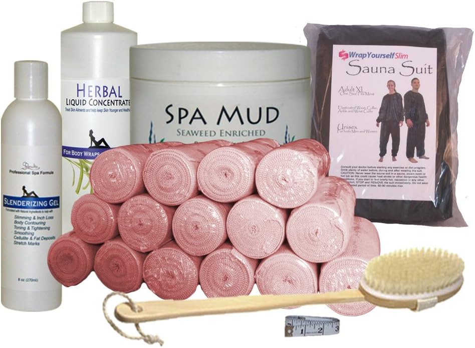 Wrap Yourself Slim Skin Care Healing Body Wrap Kit