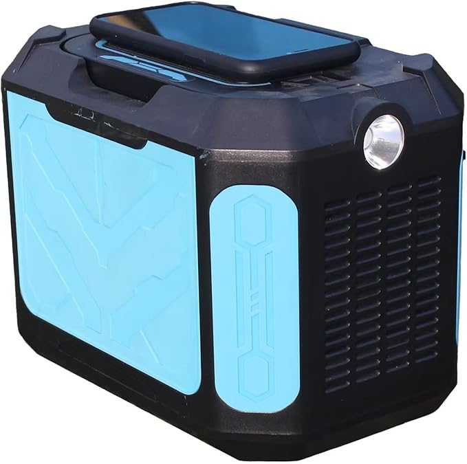 Tragbare Powerstation 500W, Solargenerator 596Wh Lithium Batterie