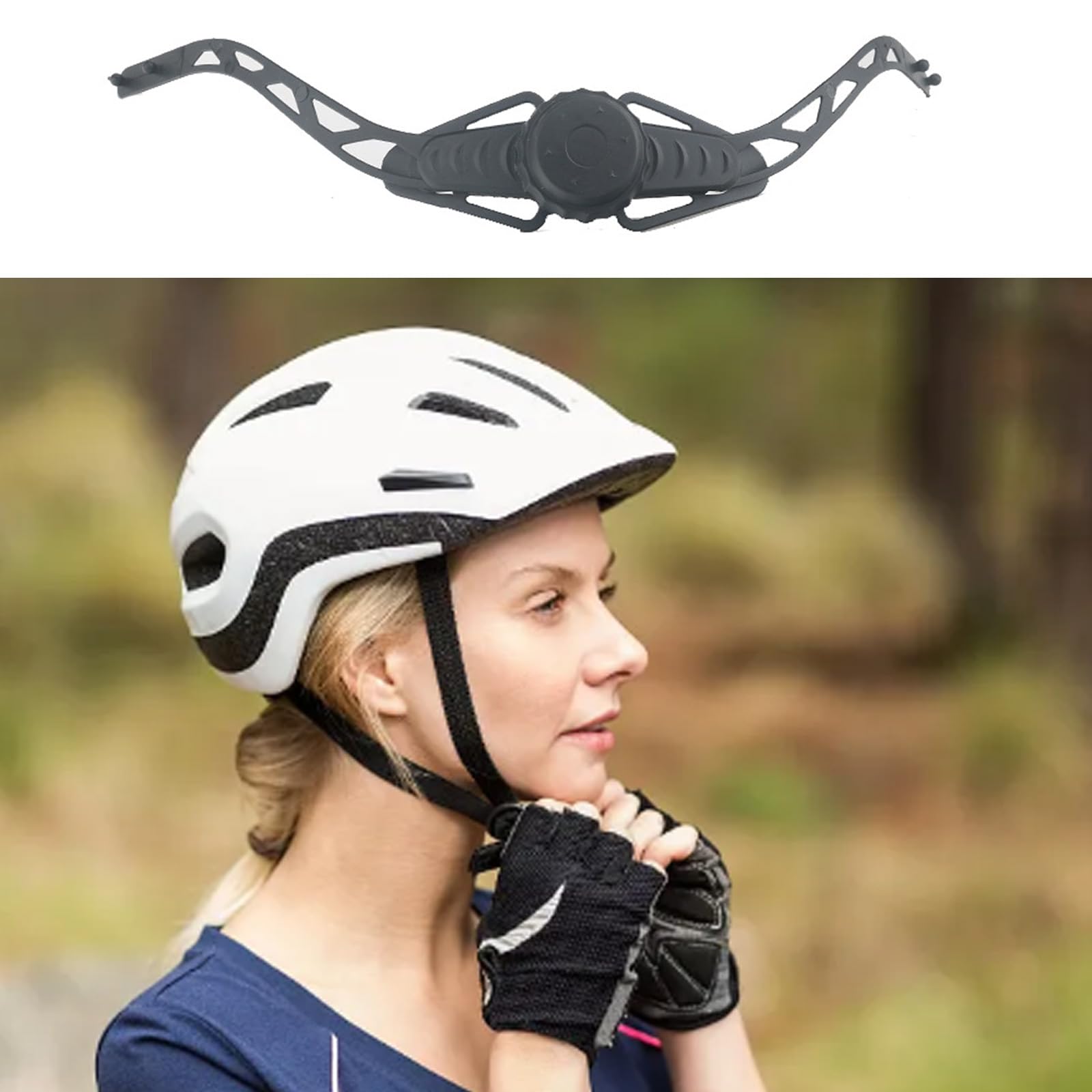 2 Piezas Ajustador Para Casco De Ciclismo - Nudo Giratorio Reemplazo Accesorio Ajustable