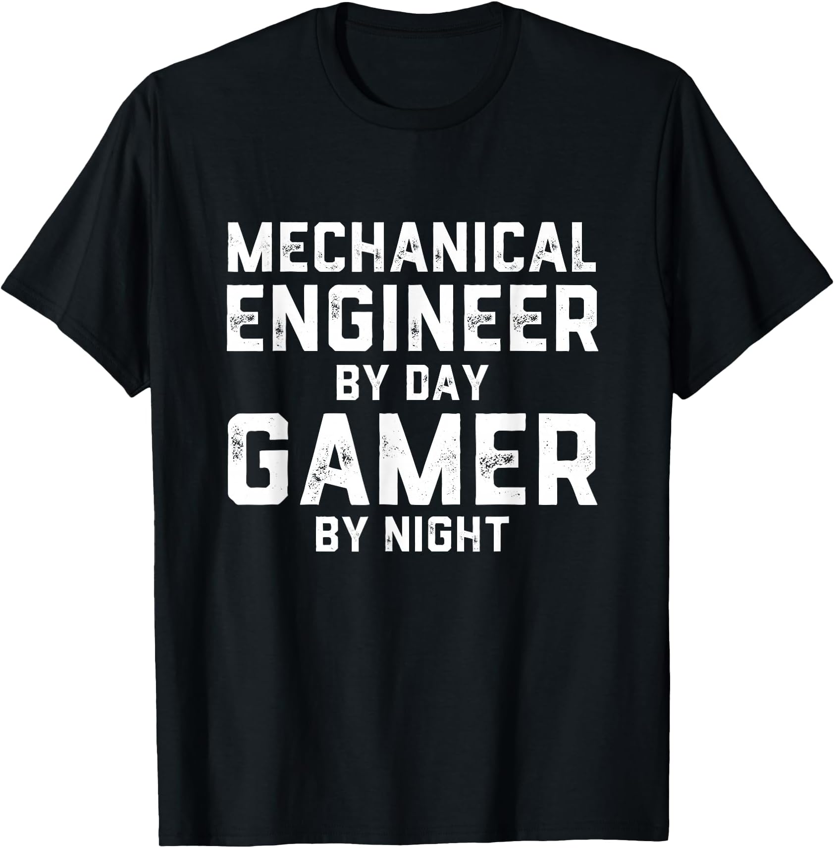 Mechanical Engineer by Day Gamer by Night Meme for Engineers T-Shirt
