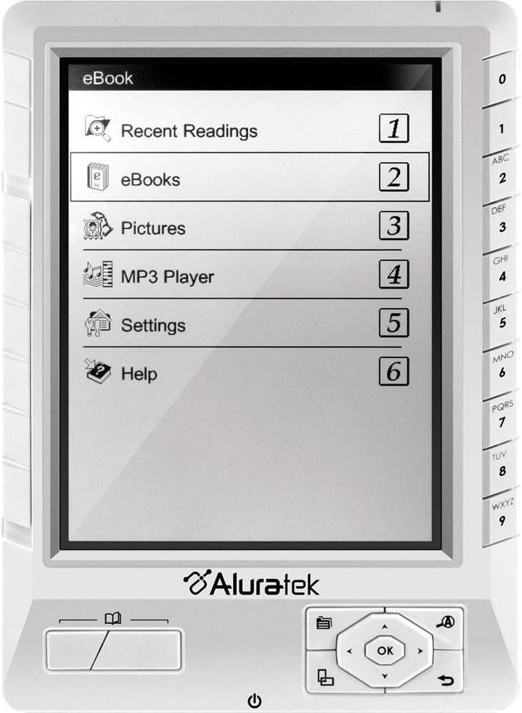 Aluratek Libre Ebook Reader Pro (White)
