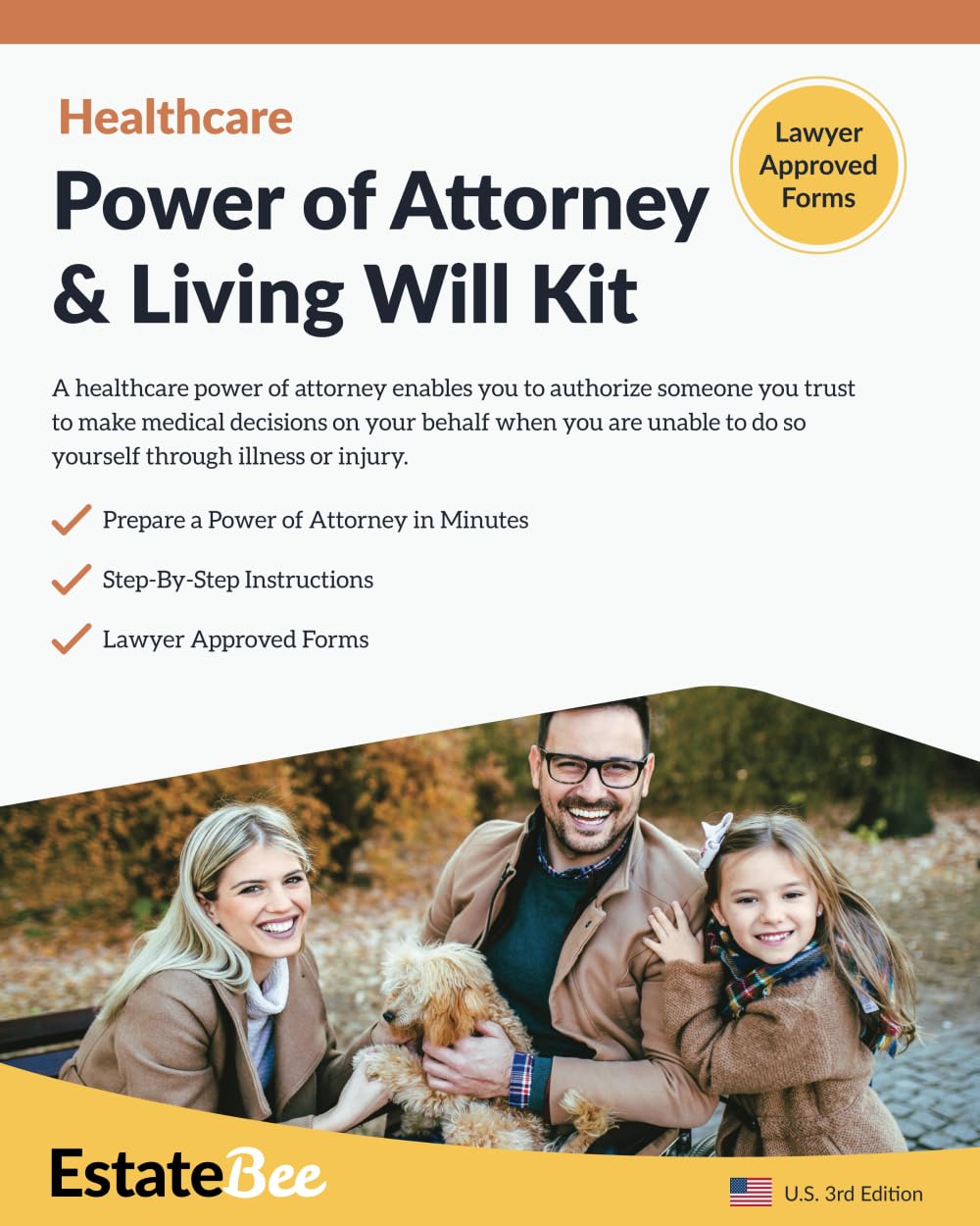 Healthcare Power of Attorney & Living Will Kit: Prepare Your Own Healthcare Power of Attorney & Living Will in Minutes....: 10 (Updated 2025 U.S. Edition)