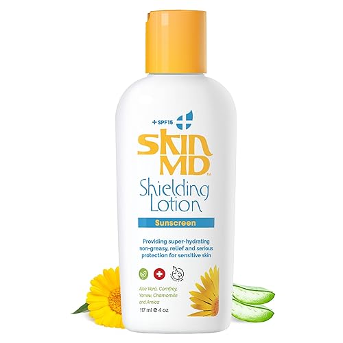 Loción protectora natural para la cara Skin MD cuerpo y manos ayuda con eczema y psoriasis El remedio natural a las cosas que secan tu piel