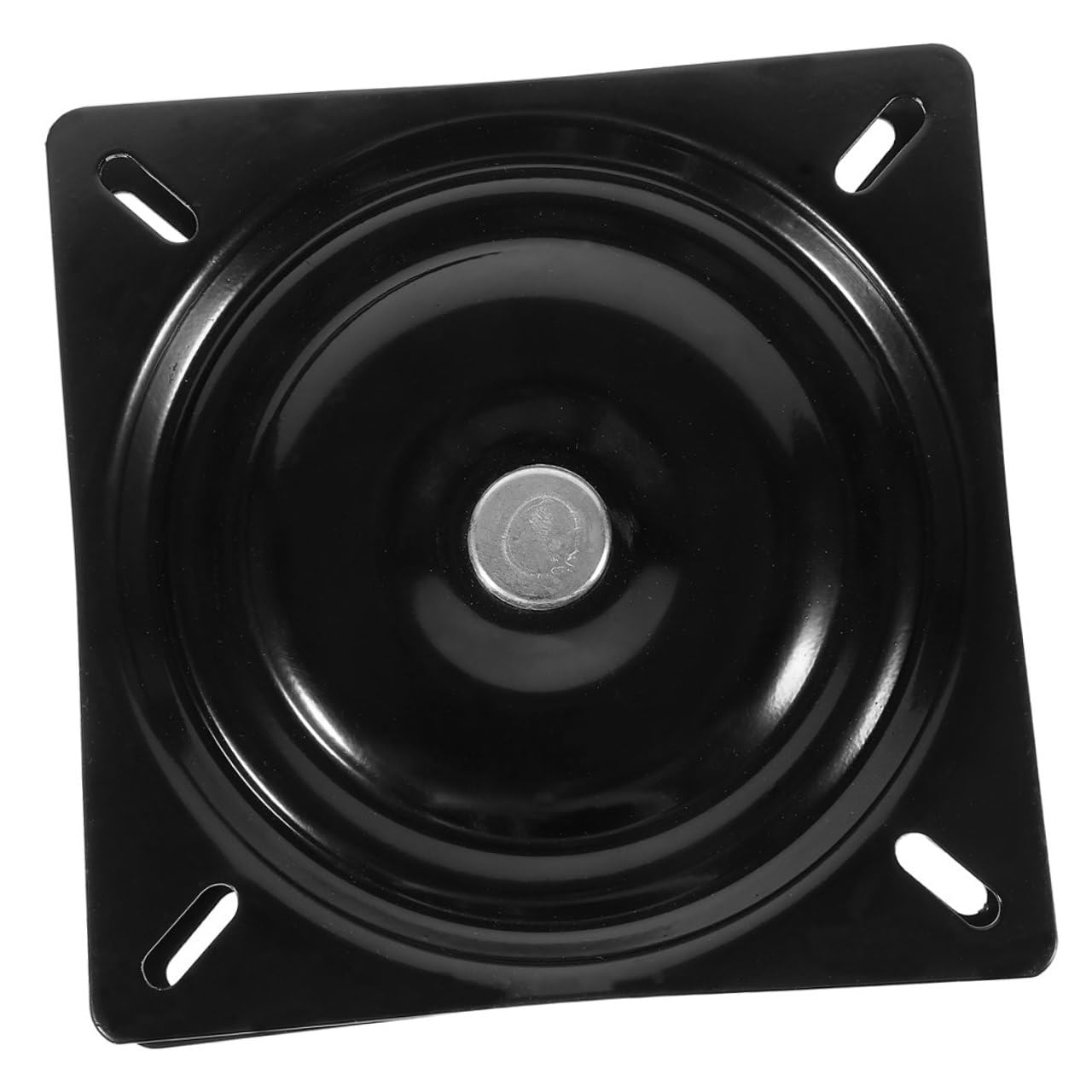 Mécanisme pivotant en fer noir robuste pour chaise de bar et bureau