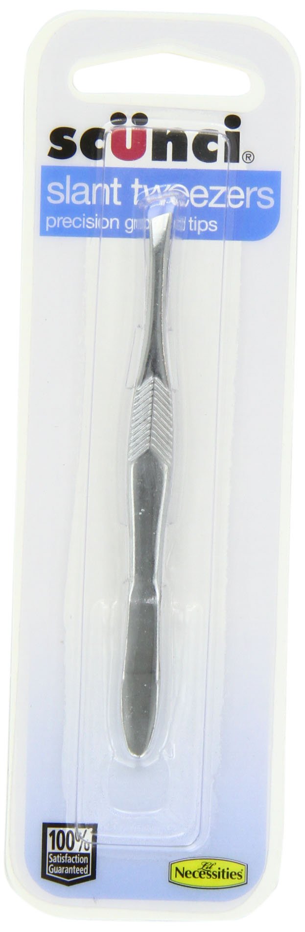 Lil' Drugstore Products Slant Tweezers, 1-Count Packages (Pack of 12)