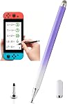 Stylus Pen Compatible avec Nintendo Switch 1&2, 3IN1 Stylus capacitif pour Stylo Interrupteur Nintendo, Commutateur 2 Stylus stylo (3IN1*Noir)