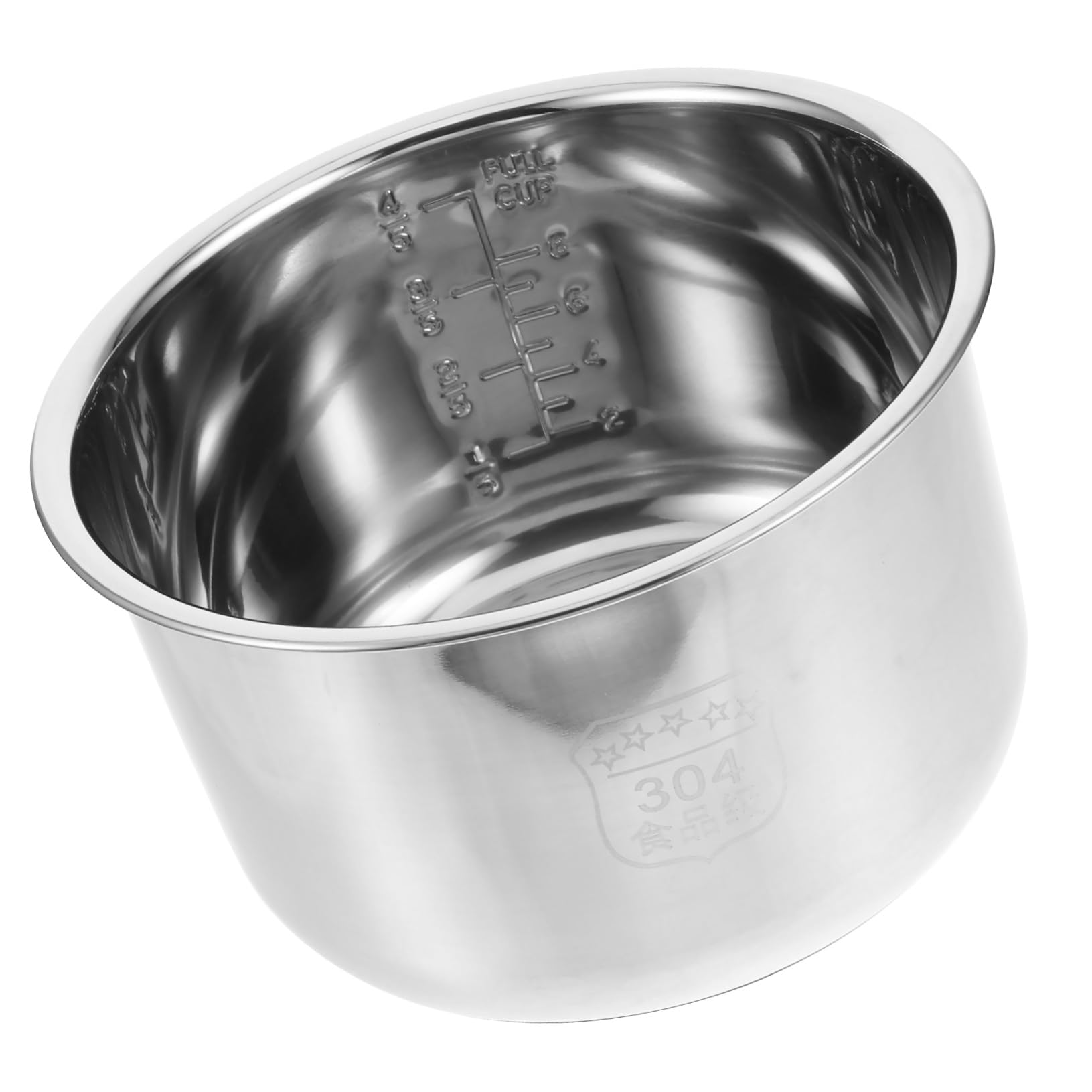 Olla Interior Buena Transferencia de Calor 4l y Olla Interior Reemplazable de Acero Inoxidable para Cocina Eléctrica Doméstica