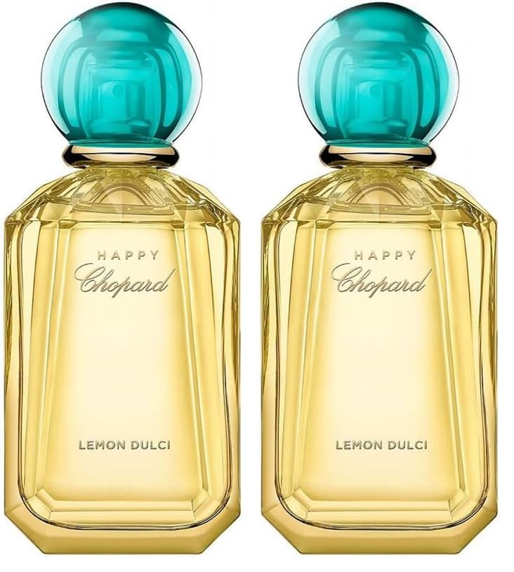 Chopard Happy Lemon Dulci For Women - Indulgent, Energizing Luxury Fragrance For Her - Uplifting Notes Of Ginger, Orange Flower, And Cucumber - Refreshing, Long Lasting Eau De Parfum - 3.4 Oz